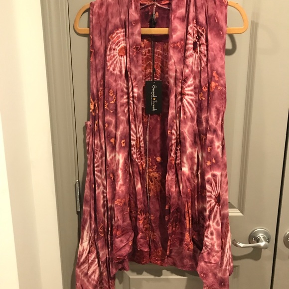 NWT.  Sacred Threads onesize Vest.  219187. 01 BL - Picture 3 of 3